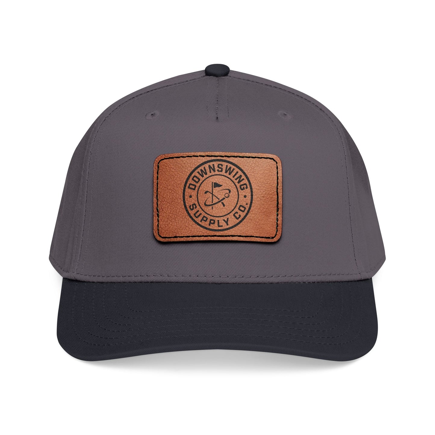 Downswing Leather Patch Baseball Cap — Badge