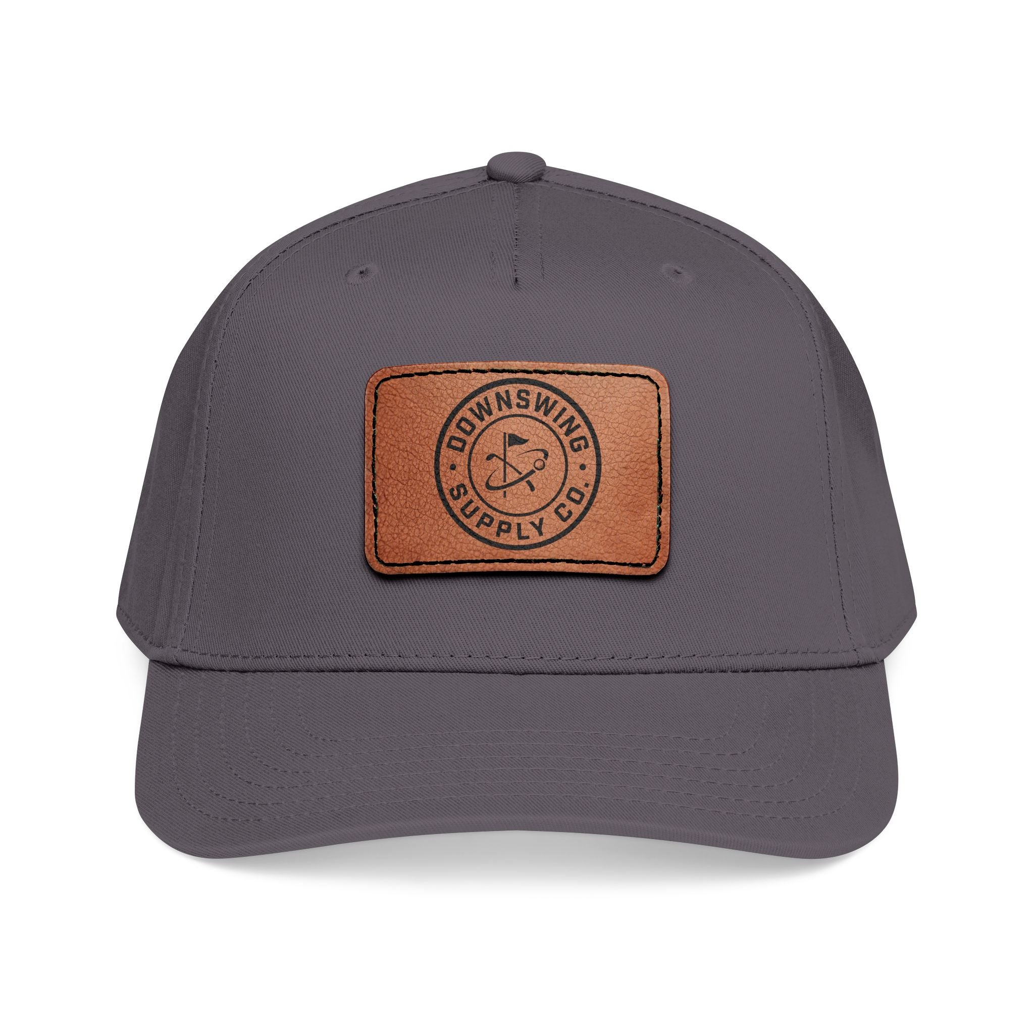 Downswing Leather Patch Baseball Cap — Badge